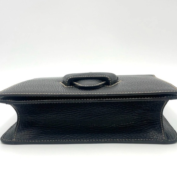 ✨🛍️ Loewe Black Leather Barcelona Handbag - Picture 7 of 11